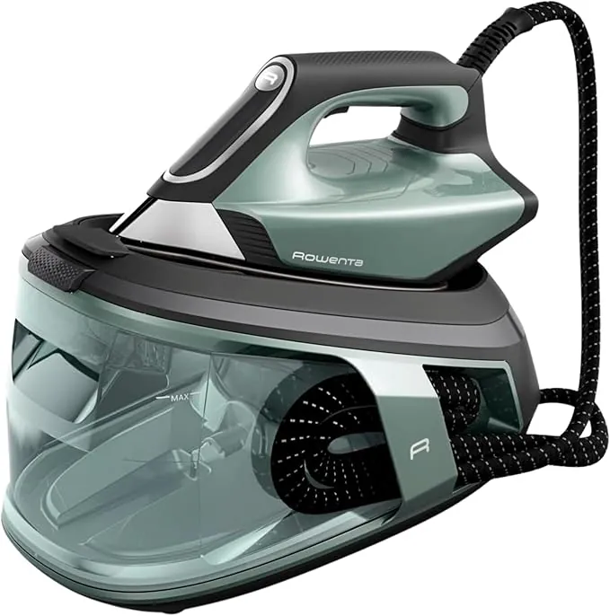 Rowenta Force Pro 500, Centro de planchado, golpe de vapor de 600 g/minuto, 8 bares, tecnología Quicksteam, ahorra energía Centro de planchado VR9042F0