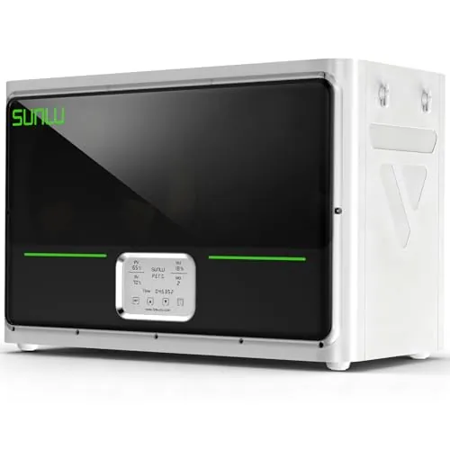 SUNLU Oficial S4 Filament Dryer, Mayor Capacidad para 4Bobinas, Temperatura máxima de 70°C, Control Inteligente de Humedad, Secador de Filamento para impresora 3D Calentamiento Rápido, sunlu s4 Blanco