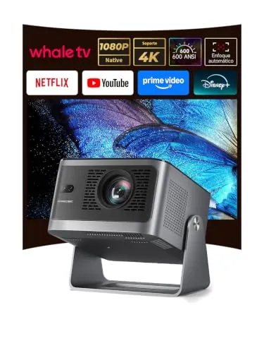 Magcubic Proyector 4k Soporte Nativo 1080P 【Compatible con Netflix】