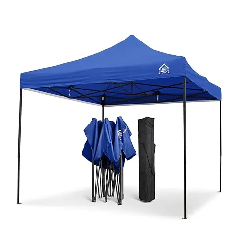 All Seasons Gazebos 3x3m Totalmente Impermeable Pop up Gazebo - Azul Real
