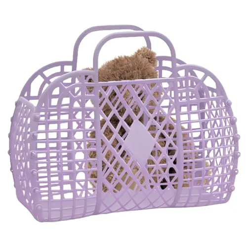 Bolsa Playa Plastico Para Niños | TrabajoBolsas De Gelatina De plás tico Impermeable Para Piscina,Cesta De Gelatina,Cesta De Gelatin a Hueca, Ces ta De Flores Portátil, Bol sa De Baño, Bols a De Pascu