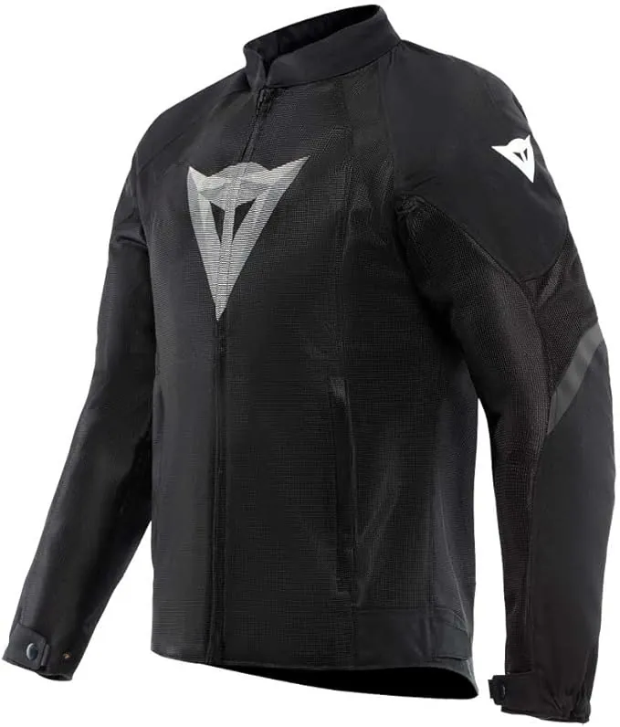 Dainese Air Graphics Tex Jacket Chaqueta de Moto de Verano, Ventilada y Ligera, con Protectores Suaves en Hombros y Codos Hombre (Pack de 1)