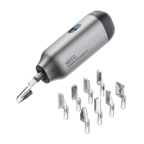 HOZO NeoSander - Mini lijadora eléctrica multifunción con 13.000 rpm para lijado preciso, ideal para impresión 3D, modelismo, artesanía y bricolaje