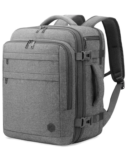 VANKEV Mochila Viaje Cabina Avion Extensible para Vueling Ryanair easyJet