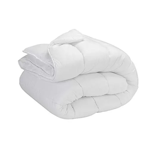 PIKOLIN Home - Edredón Nórdico 240x220 cm, Relleno Cama 150/160, Fibra 500 gr Invierno, Tratamiento Aloe Vera, Dermoprotector y Transpirable, Piel Sensible