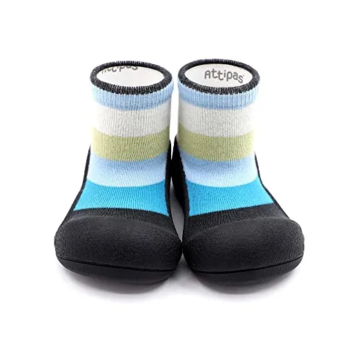 Attipas-Zapatos Primeros Pasos- Modelo New Rainbow- Color Azul (Numeric_20)