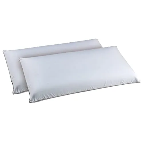 PIKOLIN Pack 2 Almohadas Viscoelásticas con Gel | Firmeza Media Alta | 70cm | Dormir de Lado o Boca Arriba | VISCO Gel