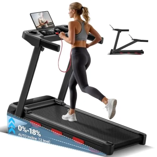 CURSOR Cinta de Correr con Inclinación Auto,3.0 CV,Treadmill Home