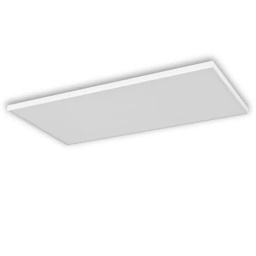 Calefacción por infrarrojos para techo con termostato, calefactor de techo por infrarrojos, mando a distancia por aplicación, panel calefactor eléctrico, 860 W – 119,5 x 59,5 cm