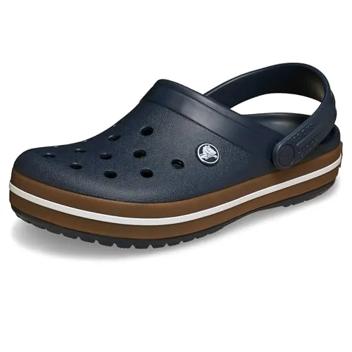 Crocs,Unisex Adulto,Crocband Gum Clog,Marina de Guerra,45-46