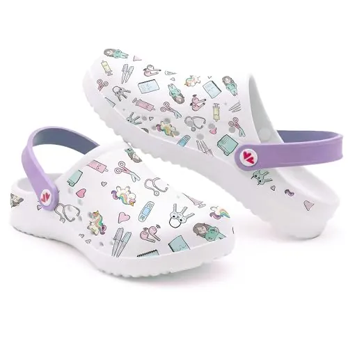 Nurse is Love Zuecos Sanitarios - Calzado de Trabajo para Enfermería | Regalos y Accesorios