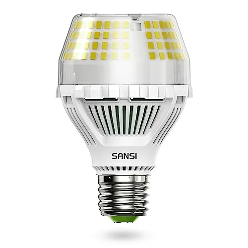SANSI Bombilla LED E27 25W Luz Fría 5000K, 250W eq. 4000 Lúmenes, 270°