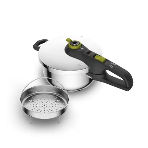 Tefal Secure 5 Neo - Olla a presión de 3L + Cestillo