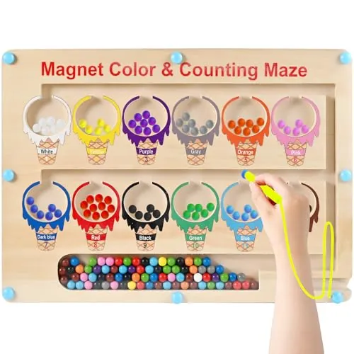 Wooderma Juguetes Niños 2 3 4 5 Años, Juguetes Montessori, Regalo Niños