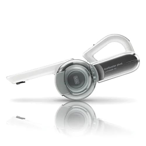 Black+Decker Aspiradora de Mano Pivot sin Cable 18 V, PV1820L-QW