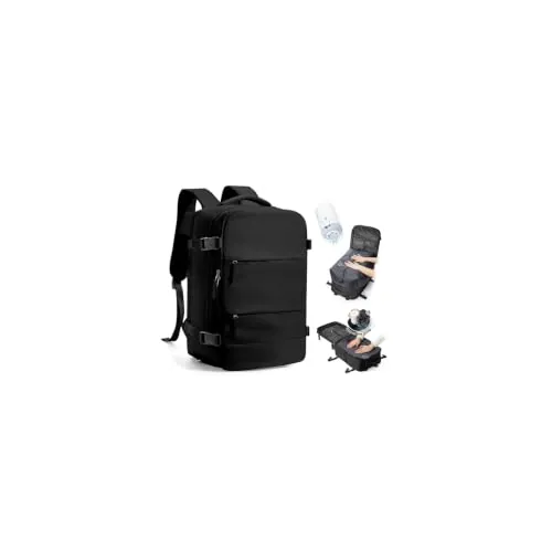 SZLX Mochila al Vacio con Bomba Mochila Viaje Cabina Avion 40x30x20 Ryanair Vueling Wizzair Equipaje de Mano 40x30x20 Mochila Viaje 40x20x25 Maletas Cabina 45x36x20 Easyjet para Portatil Mujer Hombre