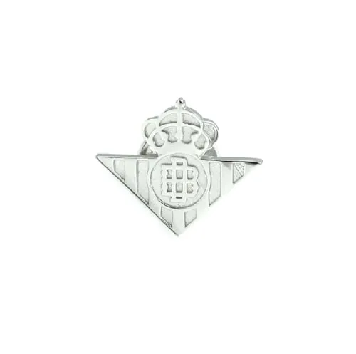 Pin Oficial plata escudo Real Betis