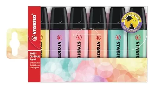 STABILO - marcador - BOSS ORIGINAL Pastel