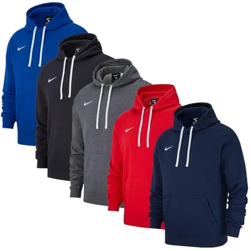 NIKE, M Nk Flc Park20 Po Hoodie, Sweatshirt Hombre, University Red/White/White, XL