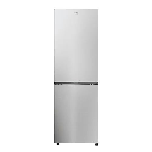 CANDY Fresco 500 CNCQ4T618EX, Frigorífico Combi, Capacidad 355L, Total No Frost Circle+, WIFI, 2 Cajones, Control Digital, Panorama Light, Puerta Reversible, Patas Ajustables, 60x185cm, 38DB, Inox