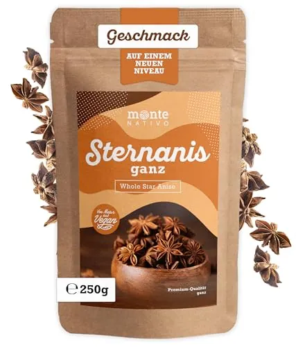 Anis Estrellado Monte Nativo (250g) - Anis Estrellado entero