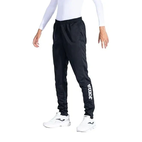Joma Championship IV Pantalones, Hombre, Negro, L