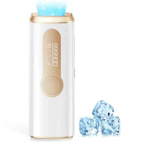 Haarlosy Depiladora Laser IPL con Refrigeración para Mujer y Hombre, GLY07