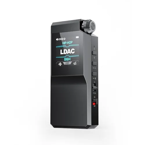 FiiO BTR17 Flagship - Amplificador de auriculares Bluetooth (negro)