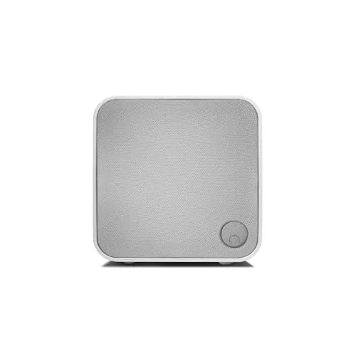 Cambridge Audio Minx Min 12 - Altavoz satélite Compacto con Cable con tecnología de Altavoces BMR - Incluye Soporte de Cerradura para un Montaje en Pared Discreto y Sencillo - Blanco