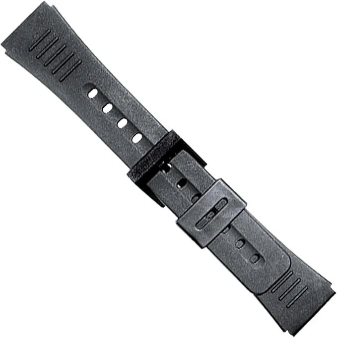 diloy Correa de reloj Compatible con Casio CMD 40, DBC-30 DBC-40 goma resina 22mm Ref 388P1