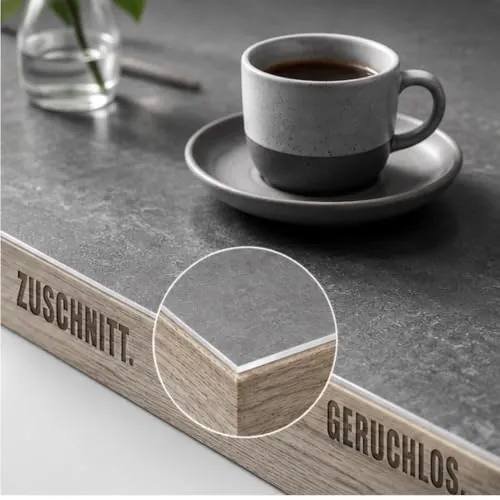 KARAT Protector de mesa transparente mate con borde biselado, mantel a medida, tamaño a elegir, lámina protectora mate, protector de mesa (Imperial, A:115 x L:160 cm)