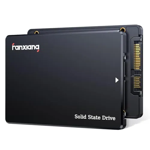 fanxiang SSD 512GB SATA III 6Gb/s 2,5", 560 MB/s de Lectura, SATA SSD 512GB, Disco Duro Interno para Conpatible con computadoras de Escritorio y portátiles