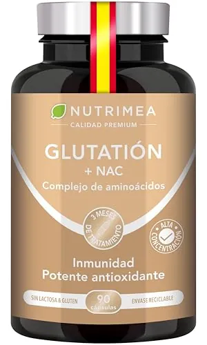 Glutatión Reducido 98% | Alta Absorción | 90 Cápsulas Veganas