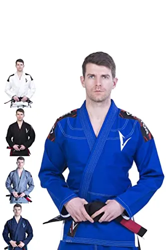 Kimono jiu Jitsu BJJ Gi Para Hombres Con Cinturón Blanco Pantalones de Brasileño Ripstop