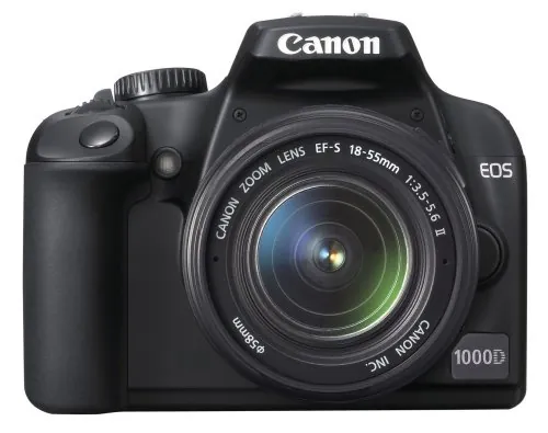 Canon EOS 1000D - Cámara Réflex Digital 10.1 MP (Objetivo EF 18-55)
