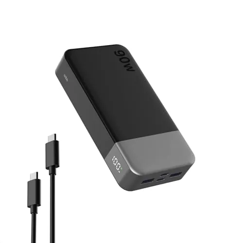 NOBIS 20000mAh 90W Power Bank Carga Rápida para Portátiles