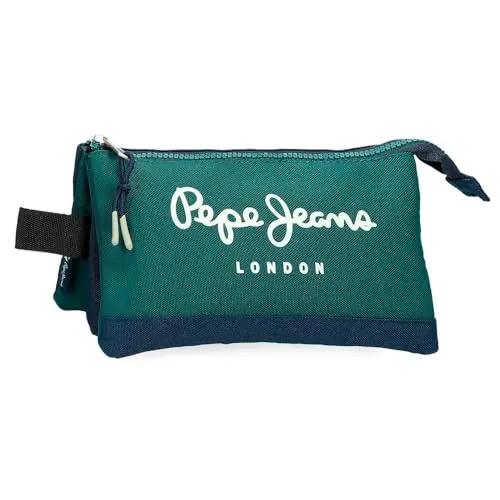 Pepe Jeans Ben Estuche Triple, Verde, Poliéster