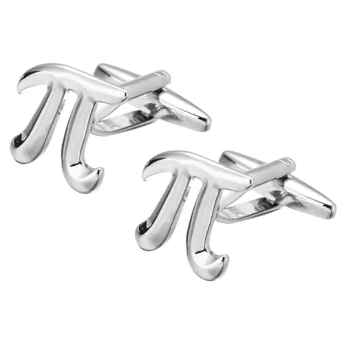Ubric 2 gemelos con símbolo de matemáticas físicas para esmoquin, camisas y ocasiones especiales