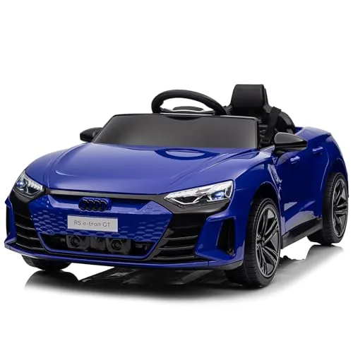 LALAHO Coche Eléctrico 12V Azul Niños