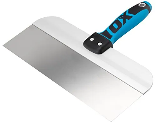 OX Pro Espátula Ancha 300mm Acero Inoxidable Pladur Masilla Martillo