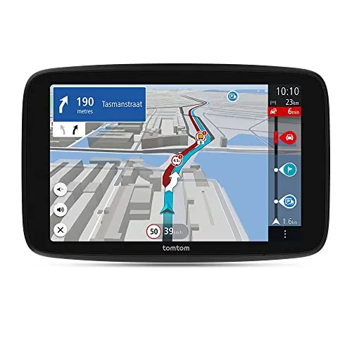 TomTom GPS para camión GO Expert Plus Premium Pack (Pantalla HD 7", rutas vehículos Grandes/PDI, TomTom Traffic, mapas del Mundo, avisos de restricciones, señales visuales, USB-C)