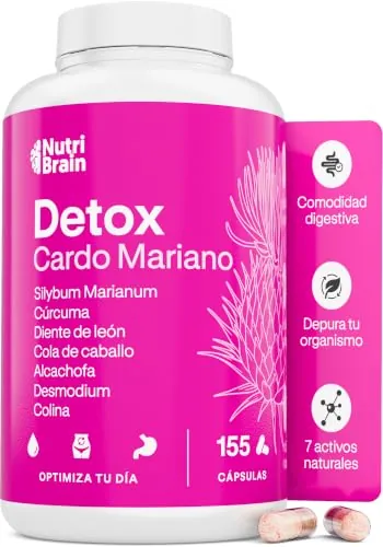 Cardo Mariano 3X Acción con Cúrcuma, Alcachofa y Diente de León - 155 Cáps