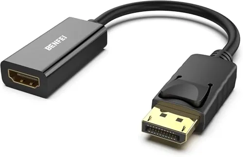 BENFEI Adaptador Displayport a HDMI 20 paquetes, Convertidor DP a HDMI Macho a Hembra con Audio para Lenovo, DELL, HP, ASUS y Otras Marcas