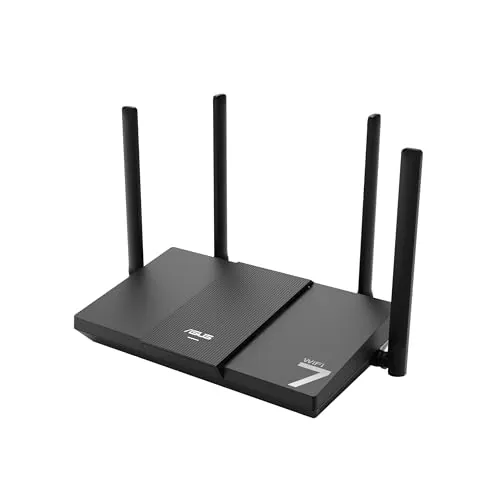 ASUS RT-BE50 - Router Extensible Inteligente AiMesh WiFi 7 de Doble Banda