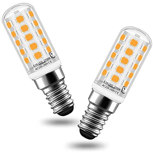 Auting Bombilla E14 LED 4W 2700K Luz Cálida 400LM Equivale 40W 2