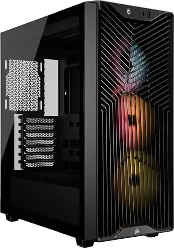CORSAIR 3200D RS Caja para PC Semitorre ARGB – Negro