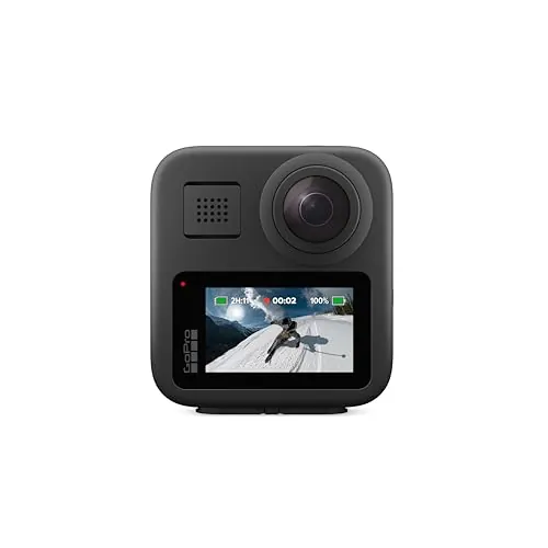 GoPro MAX: Cámara de acción Tradicional Resistente al Agua 360 + con Pantalla táctil Vídeo HD esférico 5.6K30 16.6MP Fotos 360 Estabilización de transmisión en Vivo de 1080p