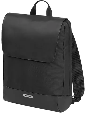 Moleskine Mochila Slim Colección Metro, Mochila para PC compatible con Tablet, Laptop iPad hasta 15 pulgadas, Dimensiones 31 x 42 x 10 cm, Color Negro
