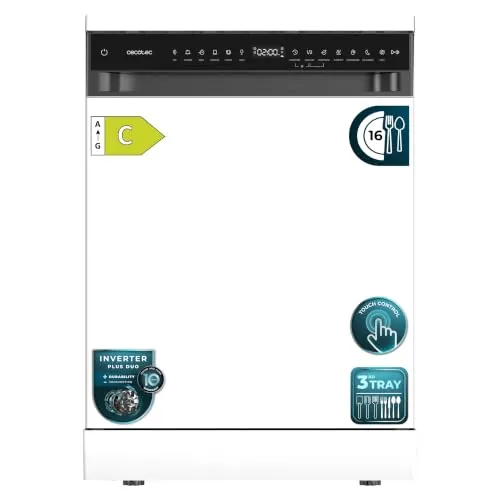Cecotec Lavavajillas 60 cm Libre Instalación Bolero Aguazero 6550