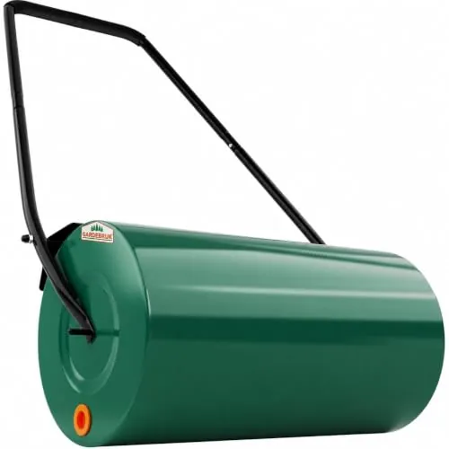 GARDEBRUK Rodillo para Césped Grande Ancho 60Cm Diámetro 32Cm 50L